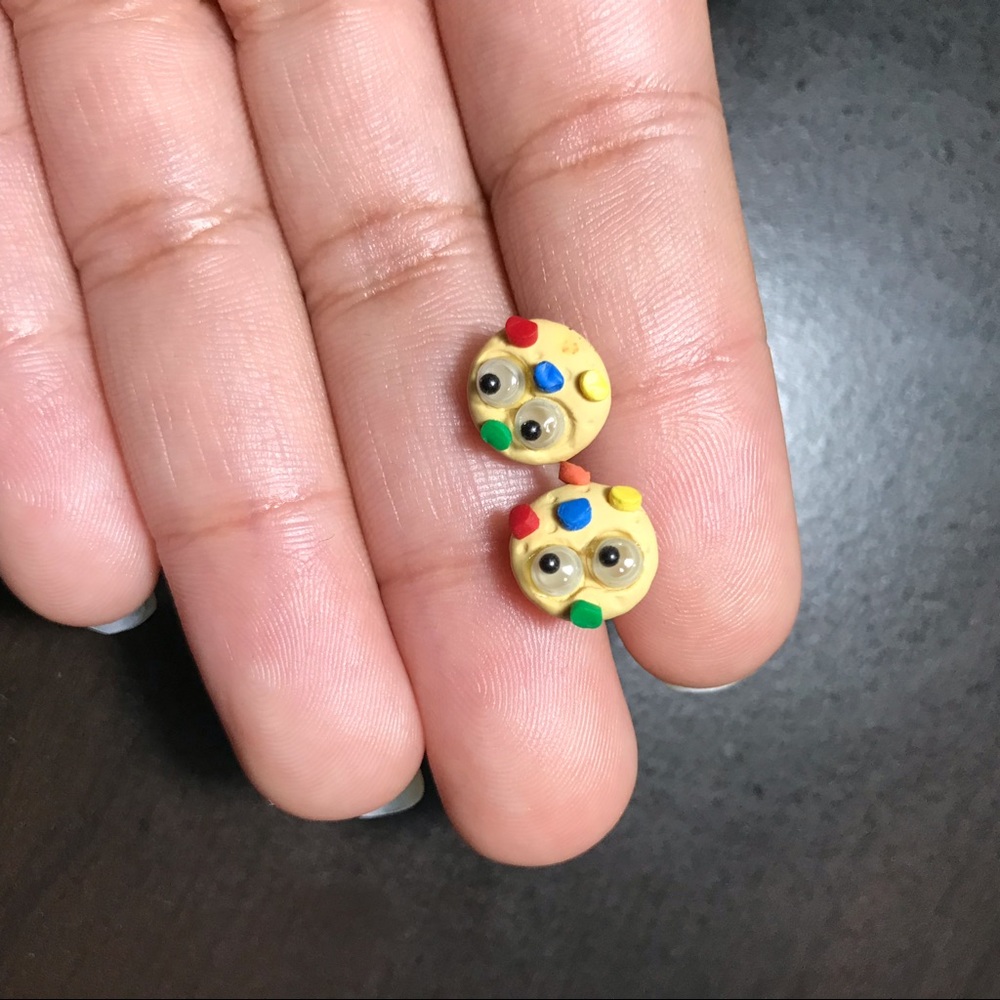 cookie earrings
